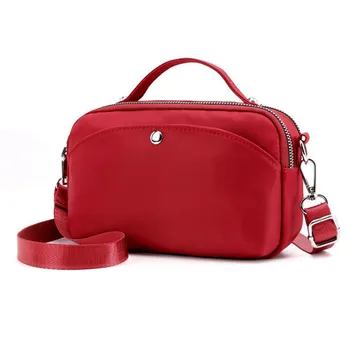 

LKEEP Men&Women Nylon Wasit Pack Bag Hip Bum Bag with 3 Zipper Pockets for Outdoors Workout Traveling Casual Run