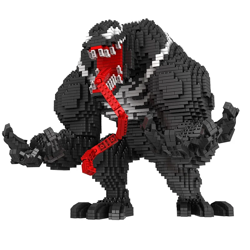 

Venom Building Blocks Infinityed Gauntlet DIY Spiderman Diamond Figures Captain America Mini Brick Toys for Children 3910pcs