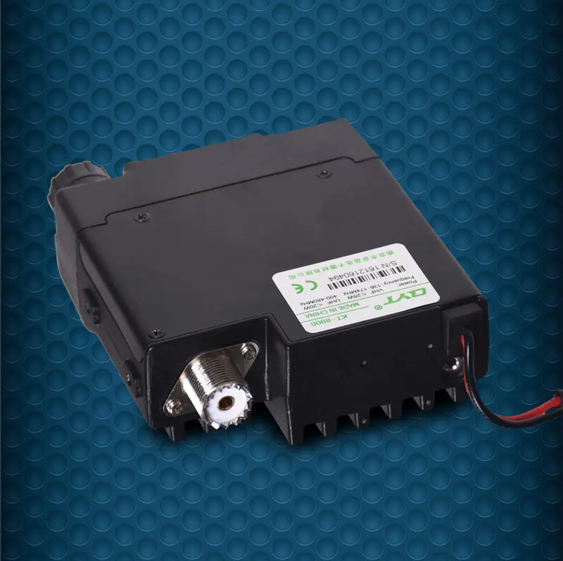 QYT KT-8900 мини-двухполосная Автомобильная Радио, VHF/UHF 136-174/400-480 МГц 25 Вт/20 Вт мобильный трансейвер, с кабелем для программирования+ антенна