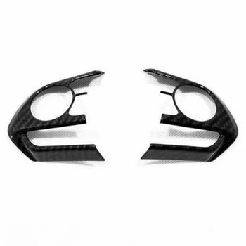 

For 2019 Toyota Corolla Hatchback Carbon Fiber Look Steering Wheel Trim Decor