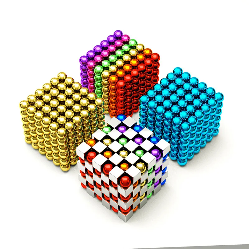 

Buckyballs 1000 Set Magic Beads Magnetic Magnet Reduction Decompression Men's Small Magnetic Building Blocks Adult Toy
