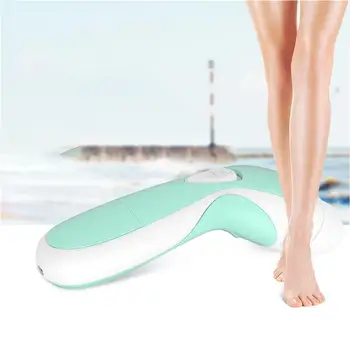 

2 in 1 Electric Foot Callus Remover USB Charging Foot File Foot Dead Skin Scraper Light Green