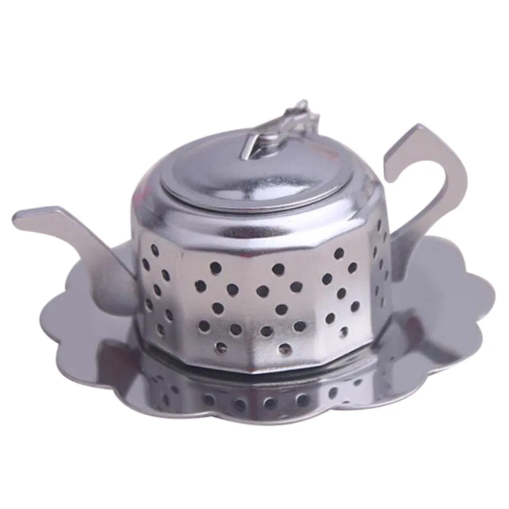 Небольшой заварочный чайник с ситечком из нержавеющей стали инструмент свадебный подарок сувениры
