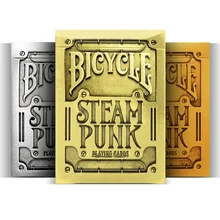 Велосипед стимпанк игральные карты золото/серебро/бронза колода покер волшебные карты магический реквизит Волшебные трюки для профессионального волшебника