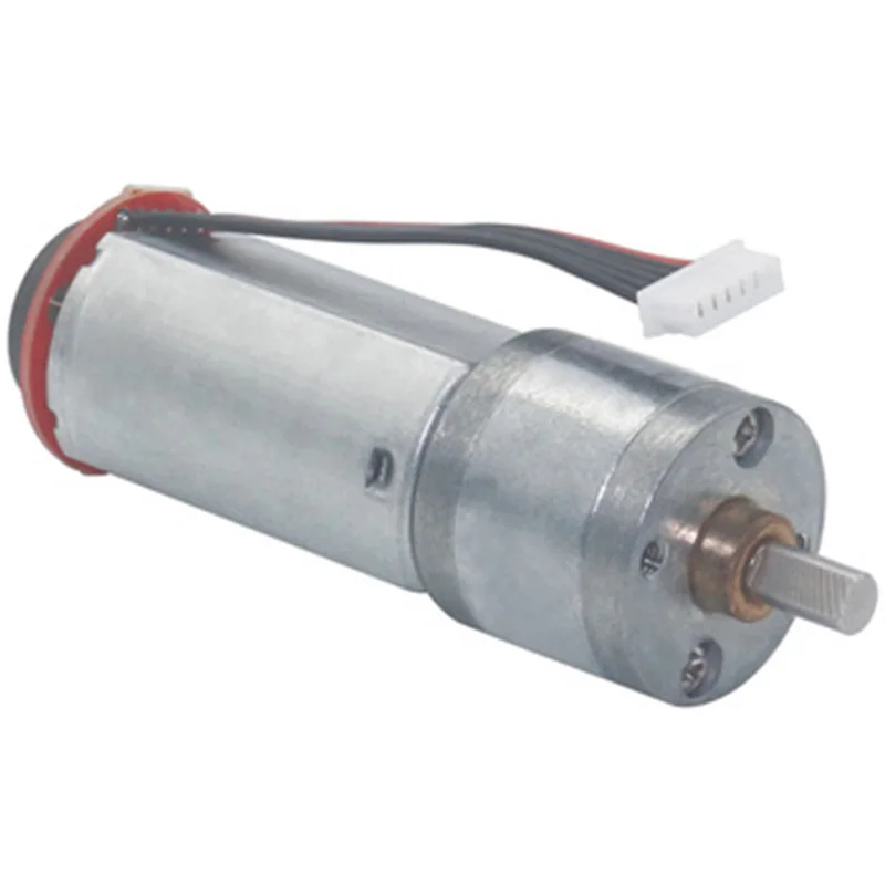 

20GA180 Micro Mini DC Encoder Gear Motors 12V 24RPM To 480RPM With Hall Encoder Adjustable Speed Reversible In DC Motor