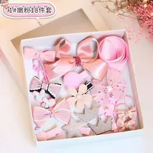 Детские аксессуары для волос из Южной Кореи, милые повязки для волос принцессы для девочек, повязка на голову для младенцев, заколки для малышей, головной убор для взрослых