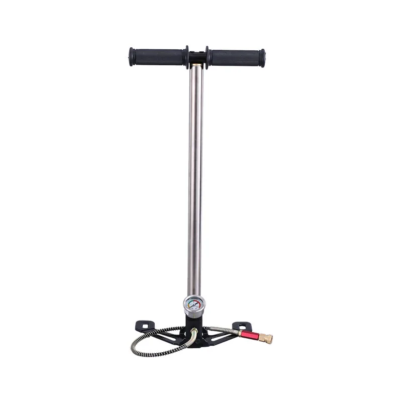 300bar 30mpa 4500psi 3 Stage PCP Mini Hand Operated Air Pump For Car/motorcycle/bicycle Inflator High Pressure Compressor | Спорт и
