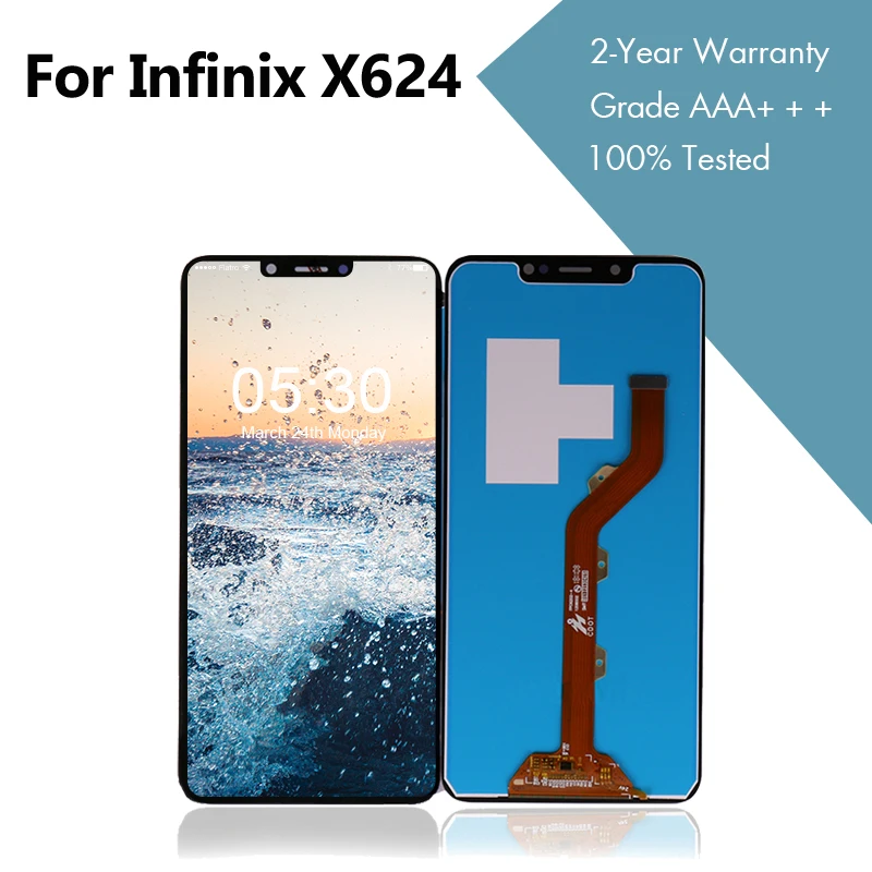 

For Infinix Hot 7 X624 LCD Screen Display Touch Digitizer Assembly Panel Display For Infinix Hot 7 X624 Screen LCD Pantalla