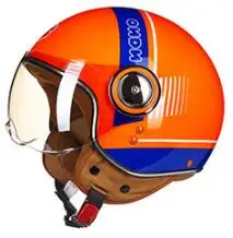 Мотоциклетный 3/4 открытый шлем для женщин и мужчин casco мотокросса электровелосипед велосипед безопасности capacete шлем - Цвет: 3