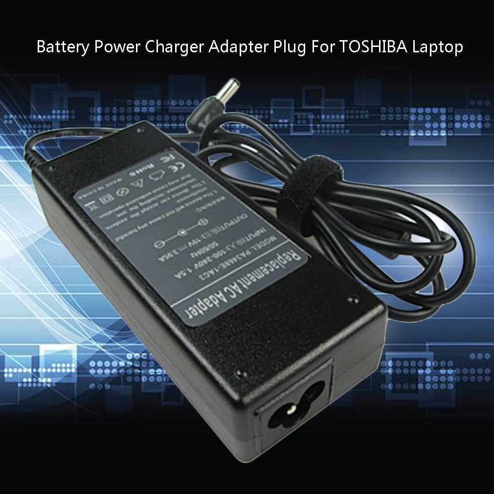 

Battery Power Charger Adapter Plug for TOSHIBA Laptop