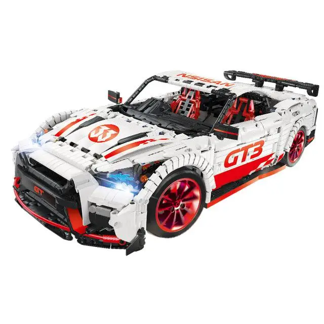 23009 Ford Mustang Hoonicorn RTR V2, мощный светодиодный светильник для гоночной машины, 20102 MOC-22970, строительные блоки, Детские кирпичи - Цвет: 3