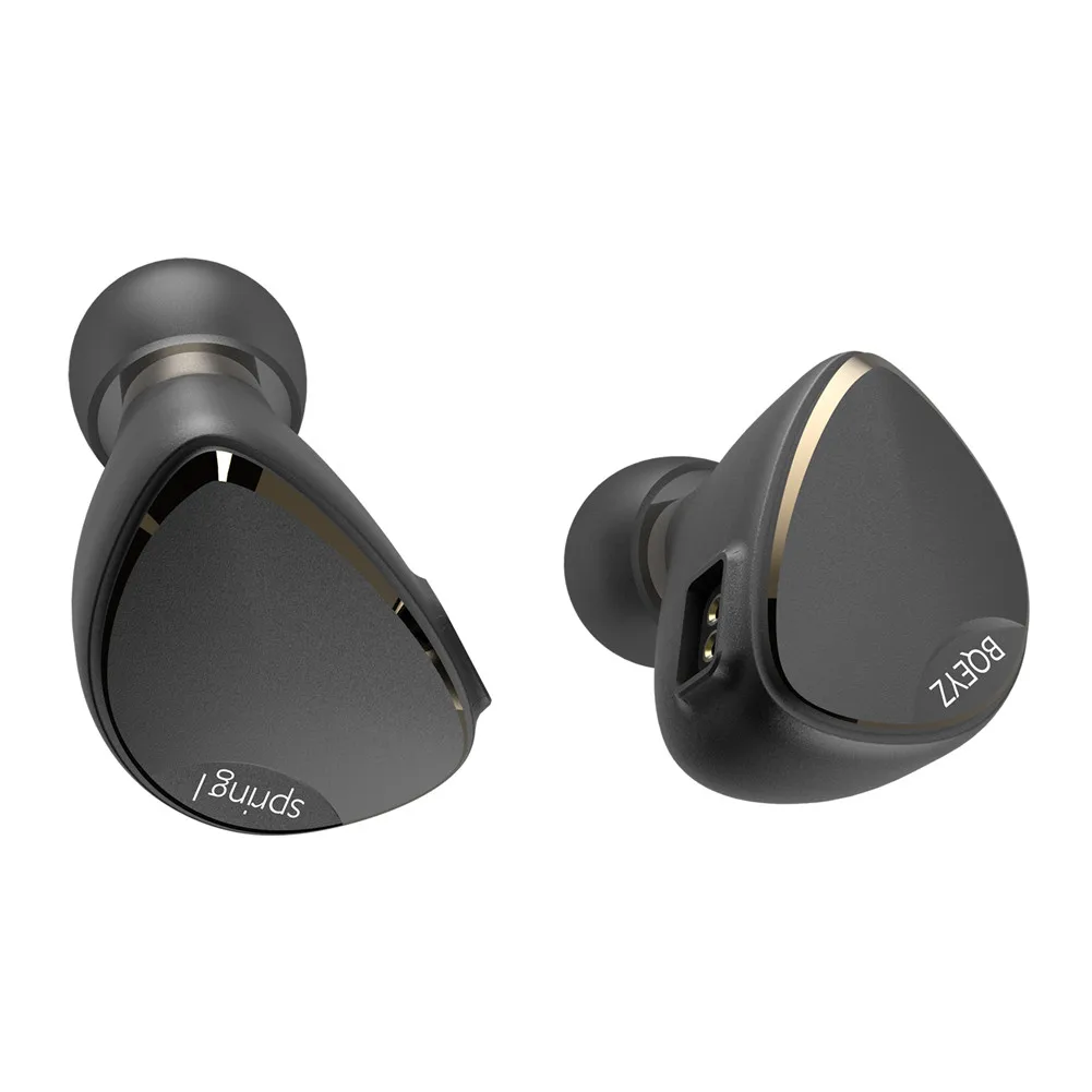  BQEYZ Spring 1 Earphone Piezoelectric Balanced Armature Hybrid Drivers HiFi In Ear Monitor Running 