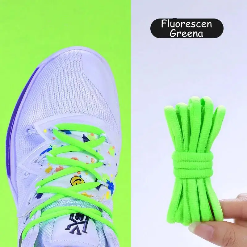 Versatile Round Non-Slip Wear-Resistant Shoelaces