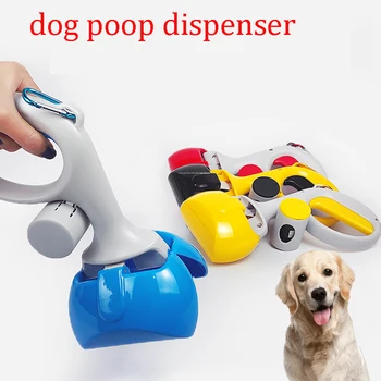 

Dog Poop Bag Dispenser Folding Pet Waste Scoop Poop Scooper Toilet Waste Picker Cleaning Tools for Outdoor Dogs Cat Pet Products