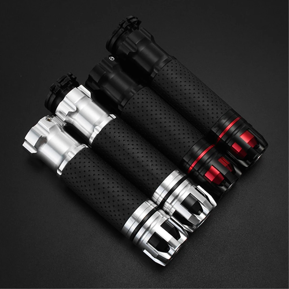 

Hot 2Pcs 22mm 7/8" Motorcycle Refit Parts Grip Throttle Aluminum Alloy Rotatable Handlebar CNC Motorcycle for Universal