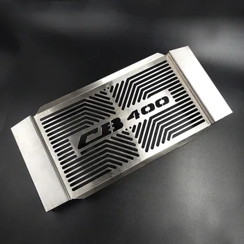 

Motorcycle Radiator Pretector Water Tank Net Cover Replacement for Honda CB400 VTEC 1999-2012