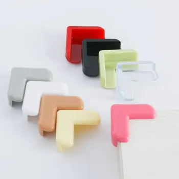 

4Pcs Child Baby Silicone Safety Protector Table Corner Protection From Children Anticollision Edge Corners Guards Cover for Kids