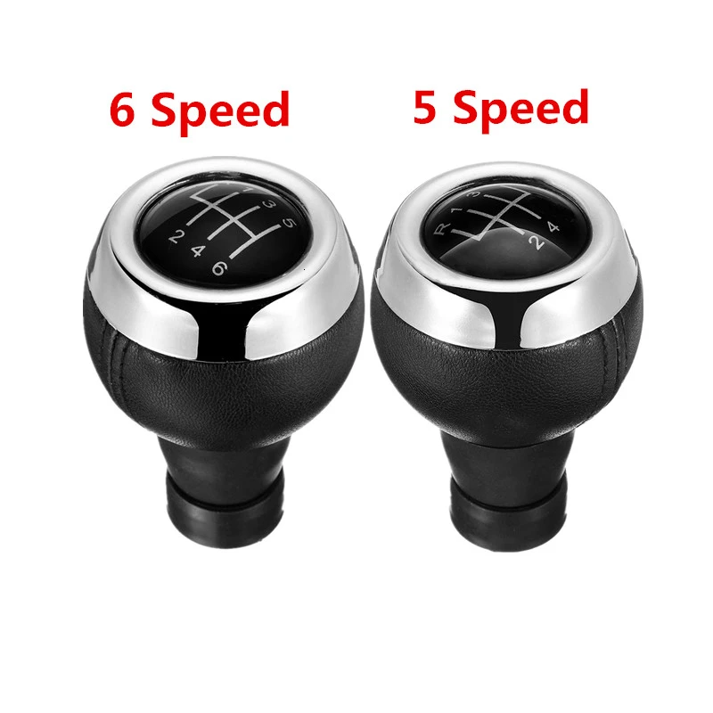 

5 6 Speed Car Gear Shift Knob MT Lever Shifter Knob Head Black Case For Mini Cooper R55 R56 R57 R58 R59 R60 R61 F54 F55 F56 F57