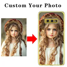 Индивидуальный дизайн фото DIY для samsung Galaxy S6 S7 Edge S8 S9 S10 Plus Lite Note 8 9 10 M10 M20 M30 Plus pro чехол для телефона etui