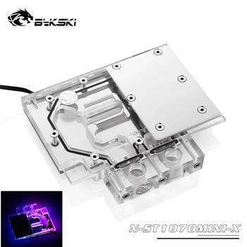 

Bykski GPU Water Block For ZOTAC GeForce GTX 1070MINI Graphics Card 12V RGB Or 5V A-RGB Mobo AURA SYNC N-ST1070MINI-X