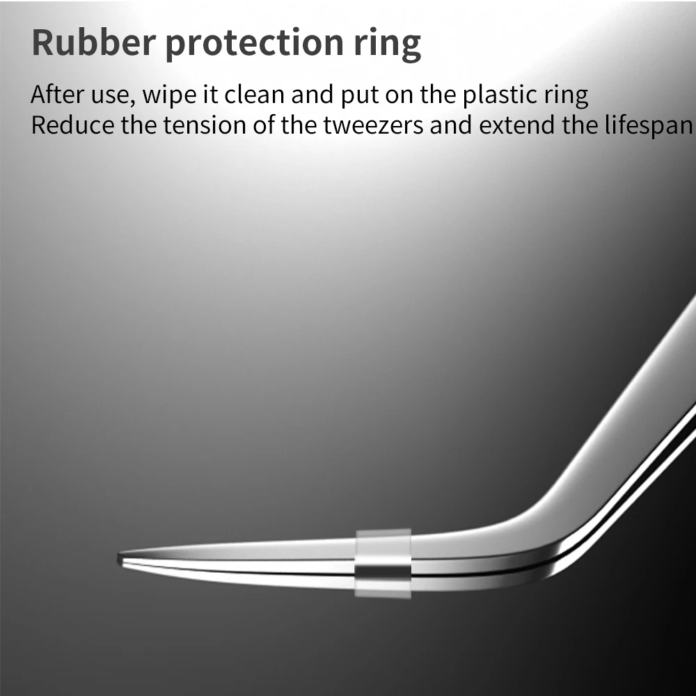 LUXIANZI Stainless Steel Tweezers Longe Elbow Straight Forceps For Garden Plants Clip Kitchen BBQ DIY Plier Medical Dental Tool tweezer tool
