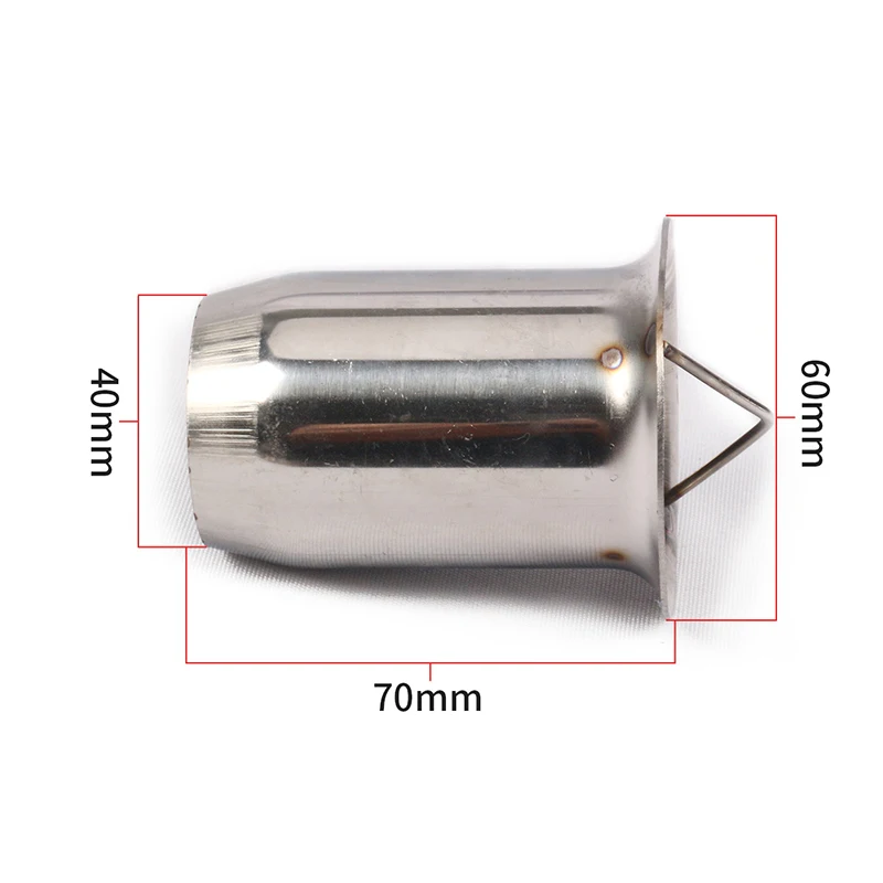 60mm DB Killer Silencer Motorcycle Exhaust Muffler Baffle Reduce Sound Noise Reduction Slip ON - Image 5