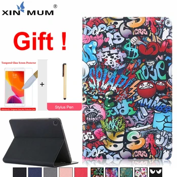 

Case For Lenovo Tab M10 FHD Plus 10.3 TB-X606F TB-X606X 10.3" Smart Cover Ultra Slim Magnetic Skin Gift Tempered Glass film