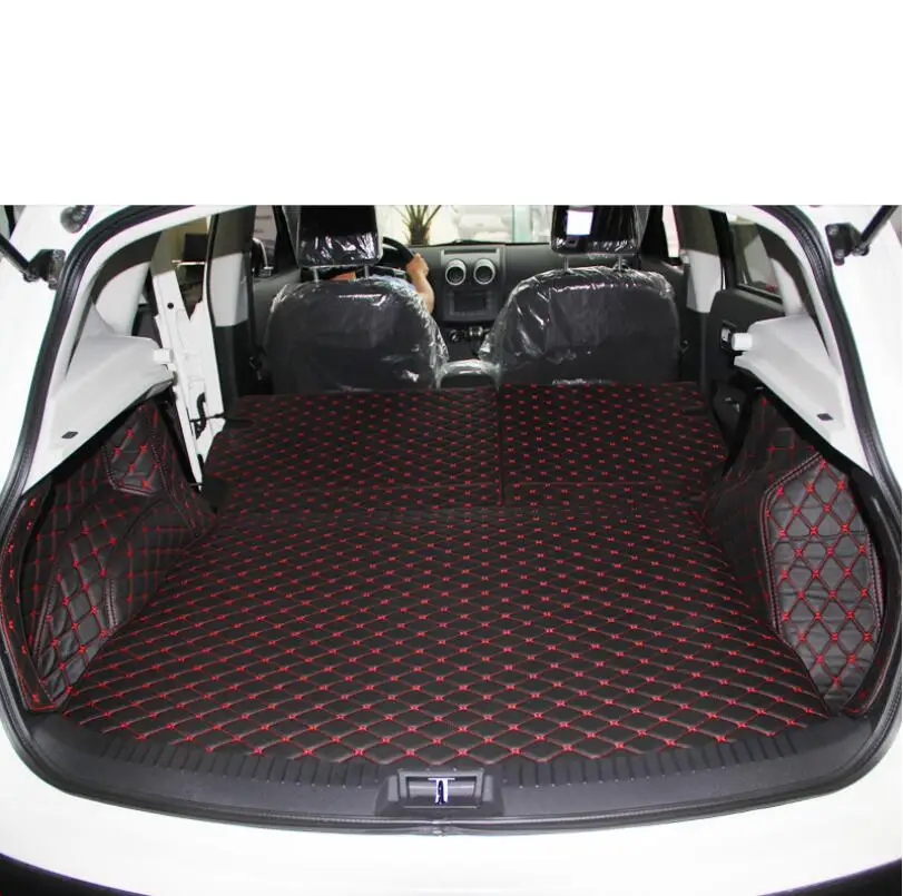 Кожаный коврик для багажника автомобиля подкладка груза Nissan Qashqai 2006 2007 2008 2009 2010 2012