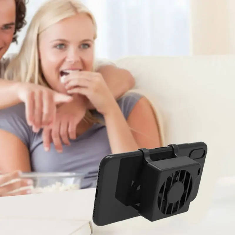 

Phone Cooler Cell Phone Cooling Air Fan Portable Cooled Radiator For IPhone/Android