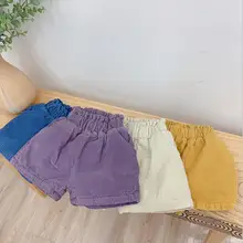 Г., новинка,, вельветовые шорты для девочек Утепленные зимние модные шорты для девочек от 2 до 7 лет, HH527