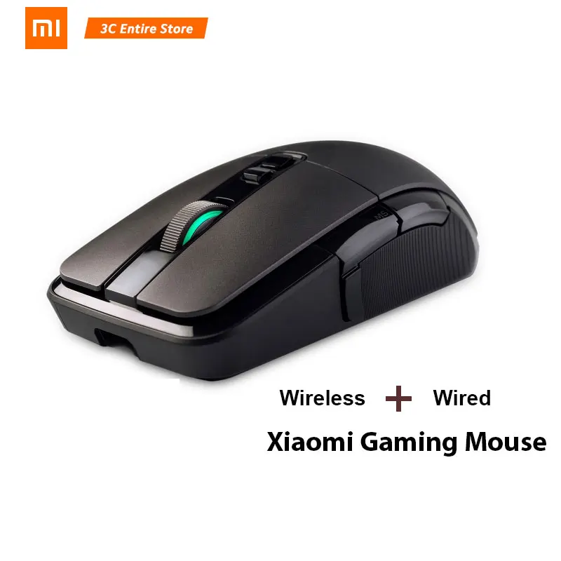 Оригинальная Беспроводная игровая мышь Xiaomi USB 2 4 ГГц 7200 точек/дюйм RGB подсветка