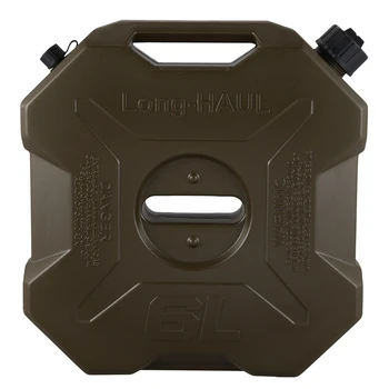 

Car and Motorcycle Fuel Spare Fuel Tank Plastic Gasoline Tank Can Spare Plastic Barrel Fuel Tank-6L