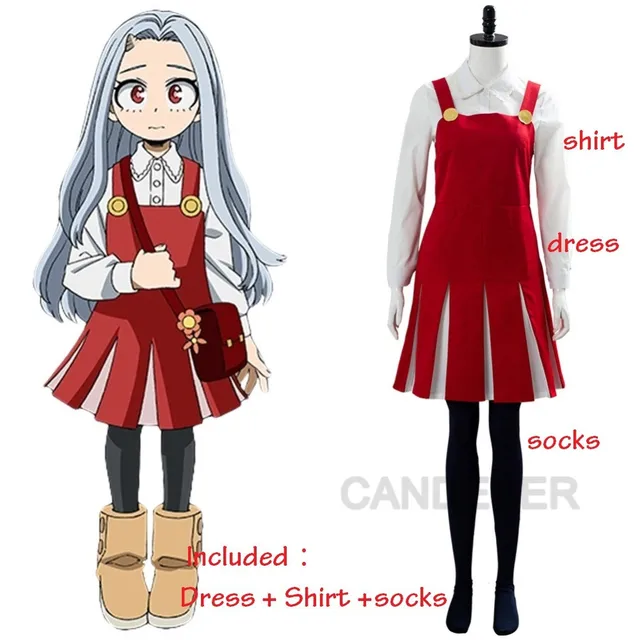 Anime Boku No My Hero Academia Season4 Eri Cosplay Costume Uniform 