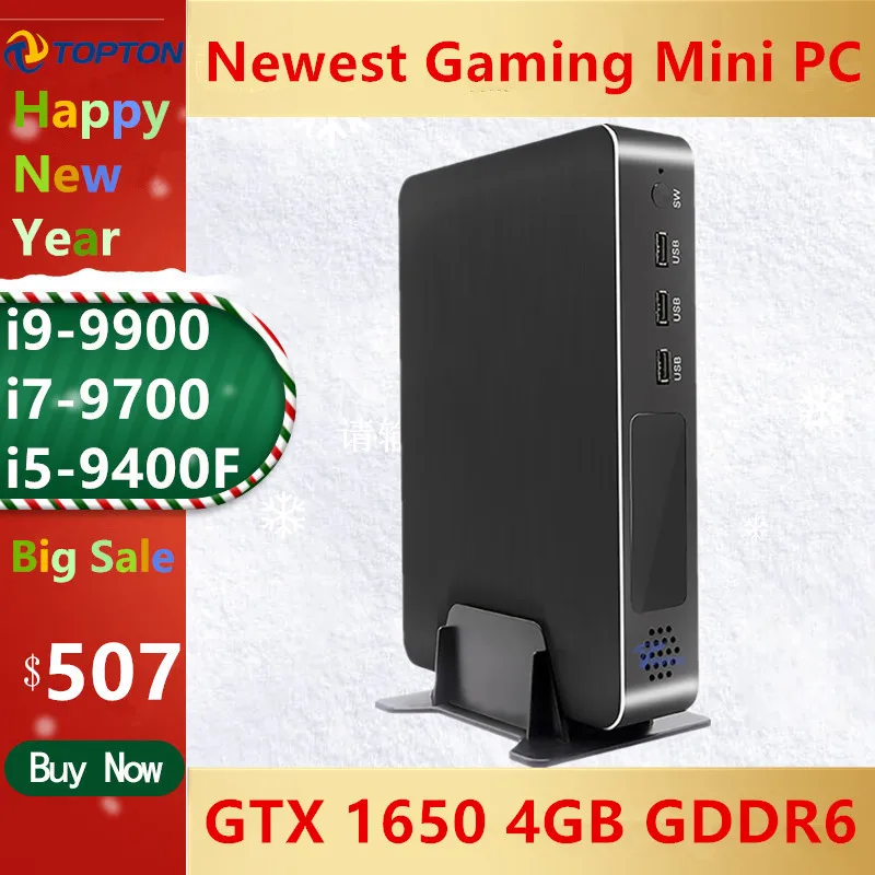 Новинка 2020, игровой мини компьютер, внешний аккумулятор, GeForce GTX 1650, 4 Гб GDDR6, настольные компьютеры, Win10 M.2 PCIE 4K HDMI2.0 DP WiFi|Мини ПК| | АлиЭкспресс