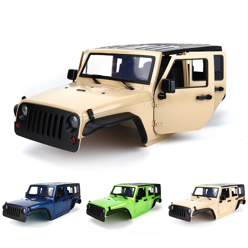 Несобранный корпус автомобиля с колесной базой 12 3 дюйма 313 мм для 1/10 RC Crawler Axial SCX10