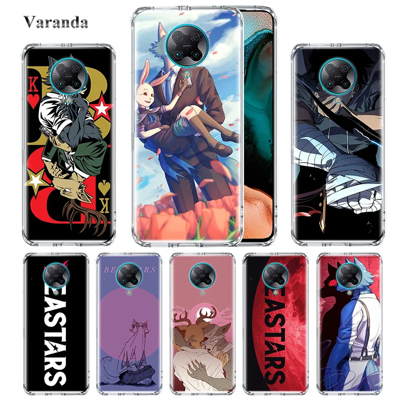 

BEASTARS Anime Cases for Xiaomi Redmi Note 9S 8T 7 8 9 Pro Max K20 K30 Zoom 8A 7A 6A 6 Soft Phone Shell Cubre