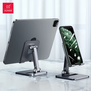 Xundd подставки для планшетов для iPad Pro, Регулируемый складной держатель для телефона с углом наклона для Xiaomi iPhone Huawei Samsung Honor Case