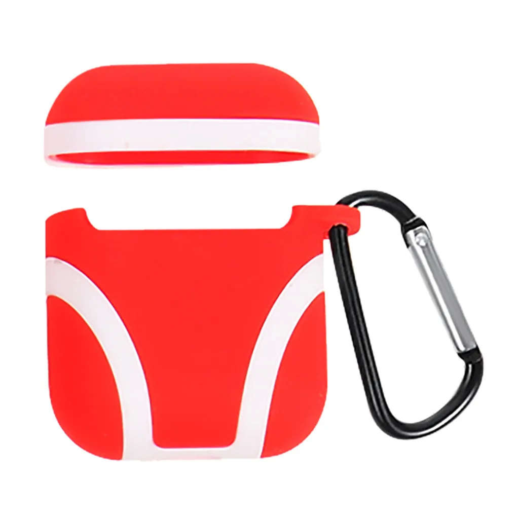 Earphone Case For Apple AirPods 2 Silicone Cover Wireless Bluetooth Headphone for Air Pods Case Protective For AirPods 103#B