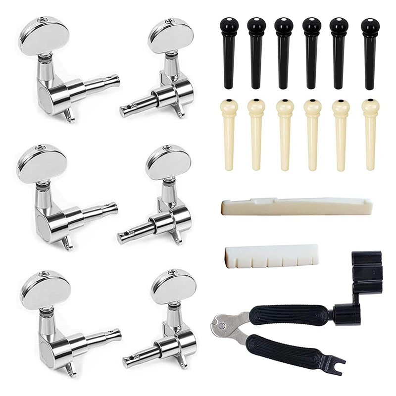 

Guitar Machine Heads Knobs Guitar String Tuning Pegs,Guitar String Puller Cutter Winder,Guitar Bridge Pins String Peg