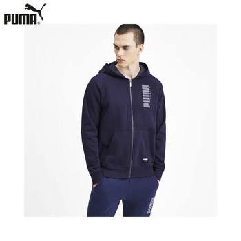 

Men's sweatshirt Puma, Athletics Hooded Full Zip 58015106
