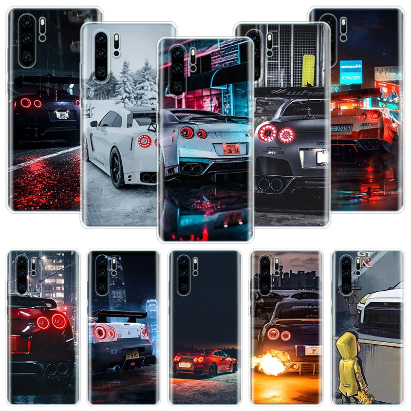 GTR спортивный автомобиль JDM чехол для телефона Huawei Honor 10 9 20 9X 8A 8X 8S Lite Pro Y5 Y6 Y7 Y9S P Smart Z