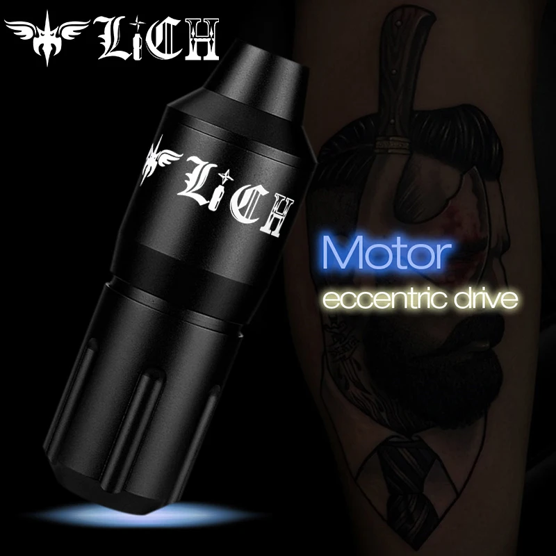 LICH Tattoo Short Pen Rotary Cartridge Motor Guns Tattoo Machine For High Quality Professional Permanent Makeup Supplies