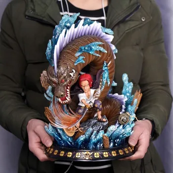 

Japan Anime ONE PIECE 35CM gk Red hair Collection gift model Christmas gift