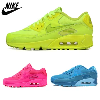 

Original NIKE AIR MAX 90 Running Shoes for Women Sport Outdoor Sneakers Comfortable Durable Breathable 307793-700 345017-601