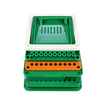 

100 Holes Powder Pharmaceutical Manual Flate Tool Food Grade DIY Board Dispensers Encapsulator Capsule Filling Machine