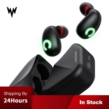

Whizzer B6 TWS Bluetooth 5.0 IPX7 Waterproof Upgrade True Wireless Earbuds Support Aptx/AAC 45h Playing Time For iOS/Android