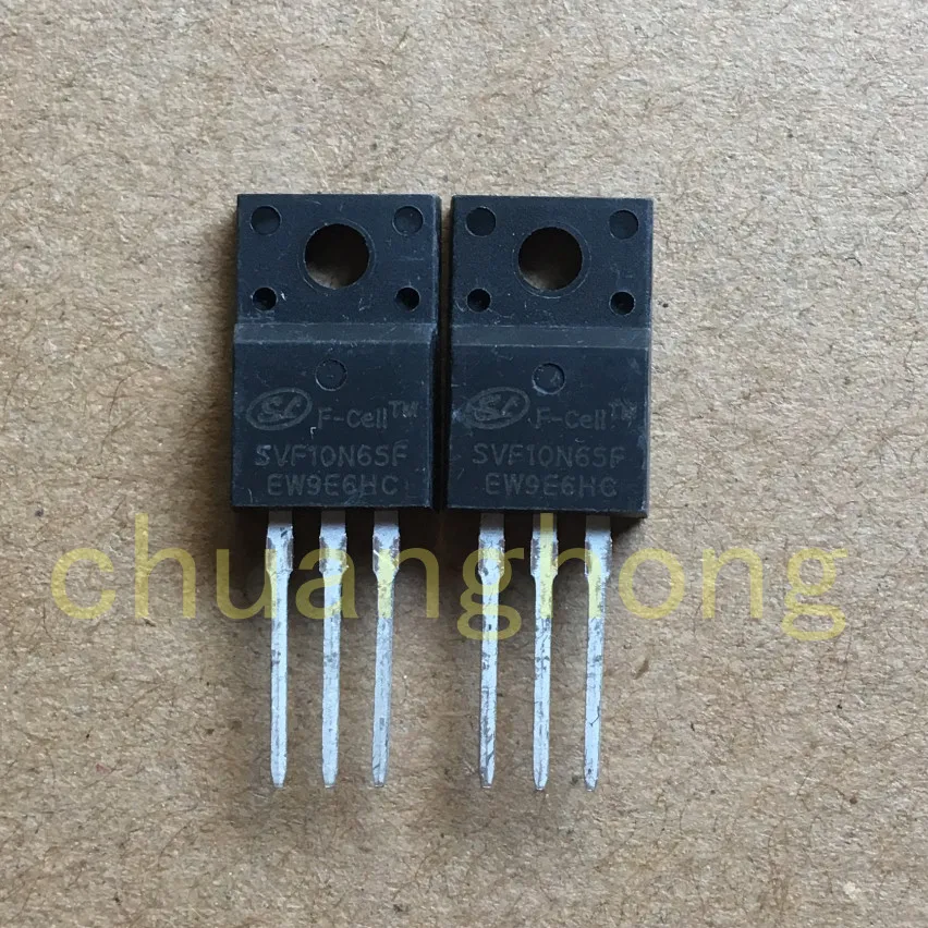 

1Pcs/Lot Original New Power Triode SVF10N65F 10A 650V Field Effect Transistor TO-220F