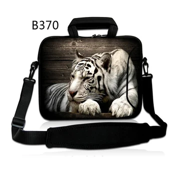 

White Tiger Laptop Bags Messenger Shoulder Notebook Computer Laptop Sleeve Bag 13 14 15.6 inch for Macbook HP Lenovo ASUS DELL