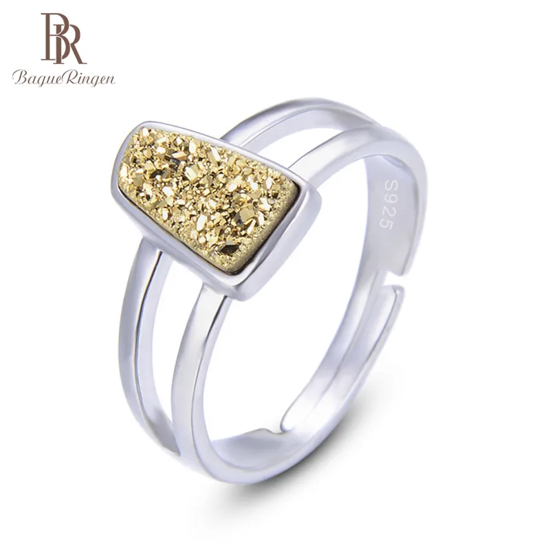 Bague Ringen, Женские аксессуары, корейский стиль, кольца, новинка, S925, чистое серебряное кольцо с кристаллом для женщин, популярное, лаконичное ювелирное изделие, подарок