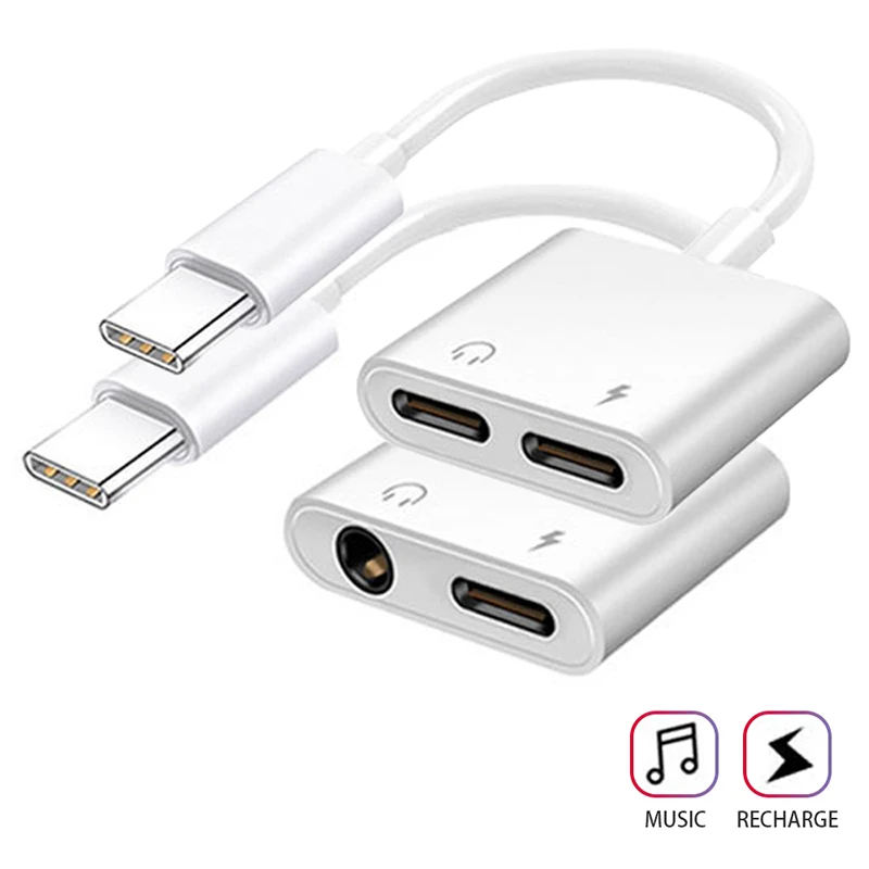 2 em 1 usb c aux áudio divisor adaptador para samsung s20 fe nota 20 ultra note10 plus conector fone de ouvido tipo carga c conversor